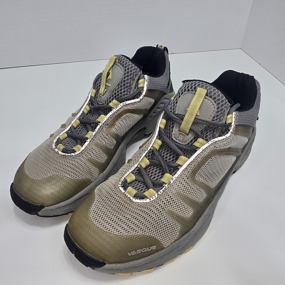 Vasque Men's Tan Gray Yellow Athletic Trail Shoes